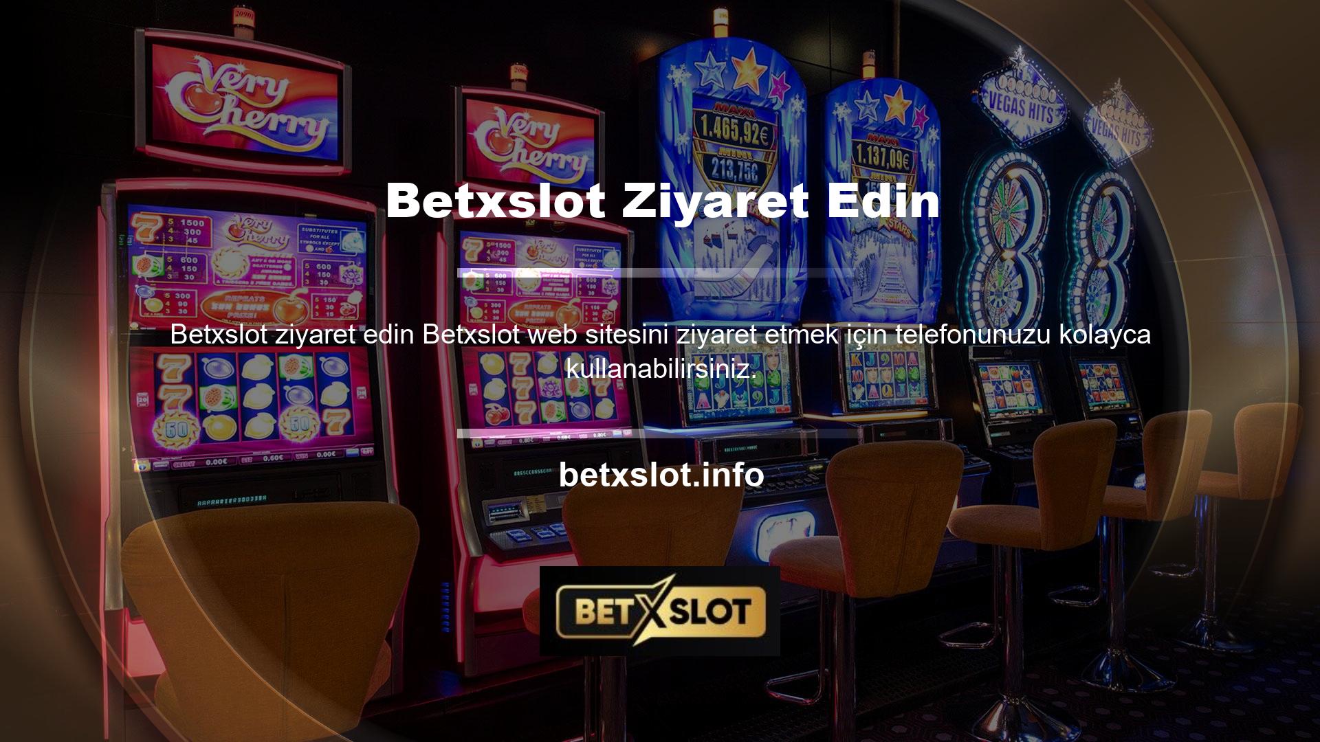 Betxslot web sitesi, Android ve iOS işletim sistemine sahip akıllı telefonlardan istediğiniz zaman kullanılabilir